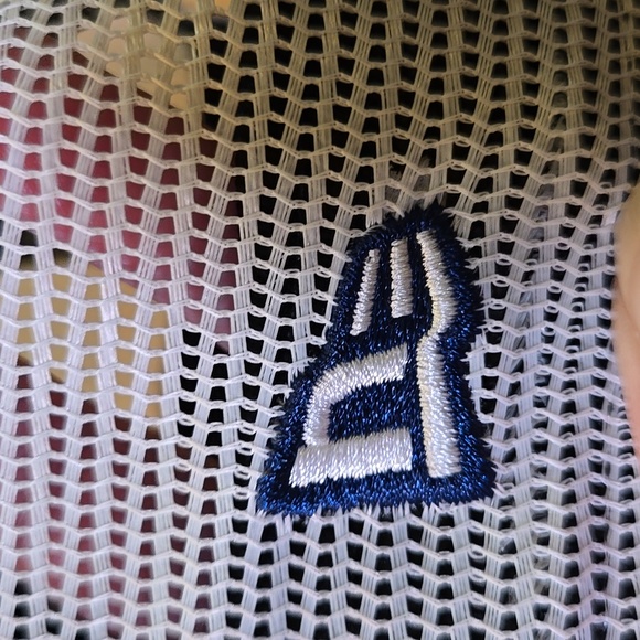 New Era Tecas Rangers Squared Patch Low Profile 9FIFTY Snapback Hat Blue - Picture 6 of 12